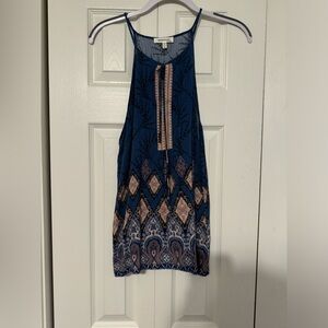 Monteau blue tank, size XL (juniors)